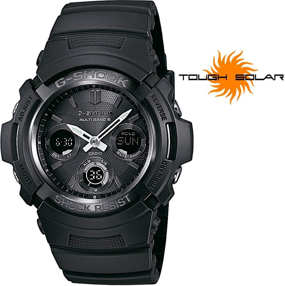 Casio The G/G-SHOCK AWG-M100B-1A - Casio Hodinky -> Módní hodinky pro muže