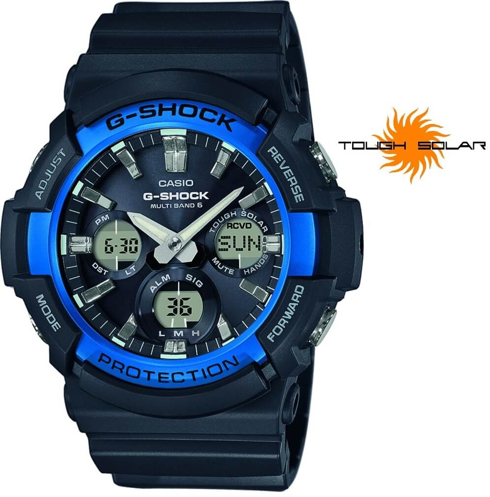 Casio The G/G-SHOCK GAW 100B-1A2 Rádiově řízené (445) - Casio Hodinky -> Módní hodinky pro muže