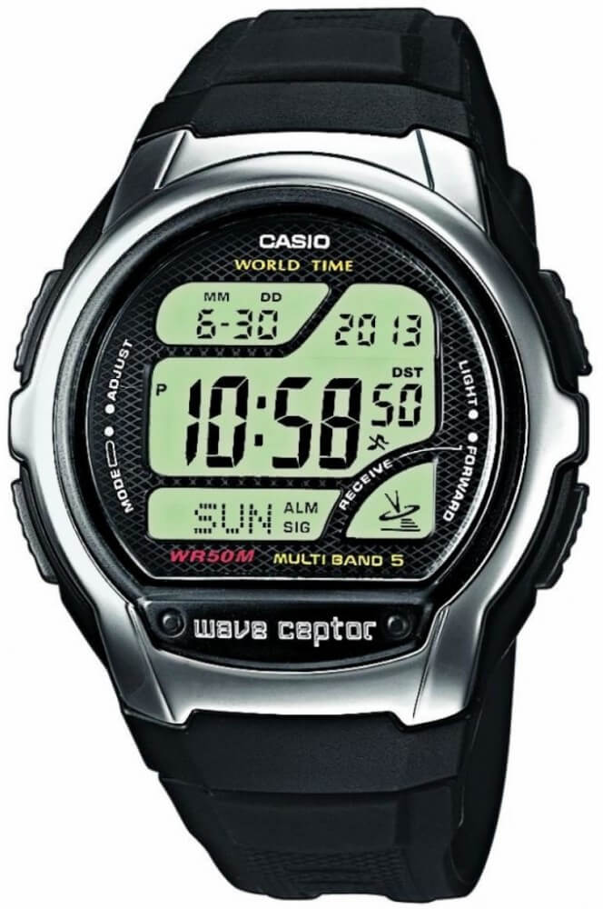 Casio Wave Ceptor WV-58E-1AVEF - Casio Hodinky -> Digitální hodinky pro muže