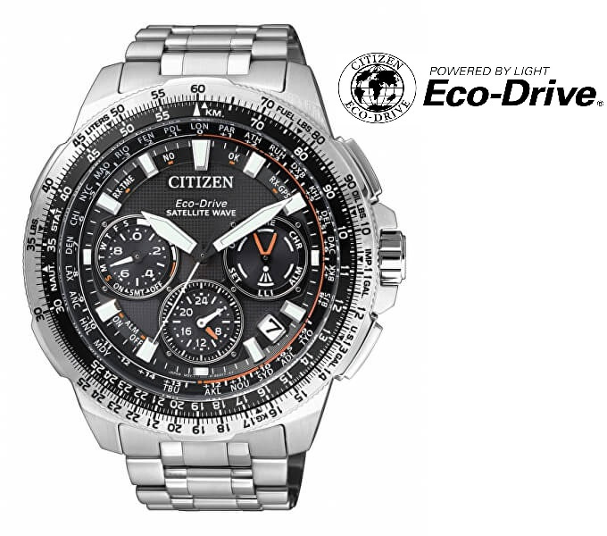 Citizen Eco-Drive Satellite Wave CC9020-54E - Citizen Hodinky -> Luxusní hodinky pro muže