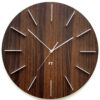 Future Time Round Dark Natural Brown FT2010WE - Future Time Hodinky -> Hodiny -> Nástěnné hodiny unisex