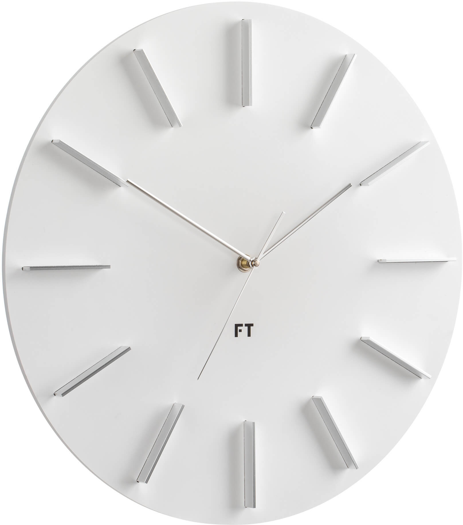 Future Time Round White FT2010WH - Future Time Hodinky -> Hodiny -> Nástěnné hodiny unisex