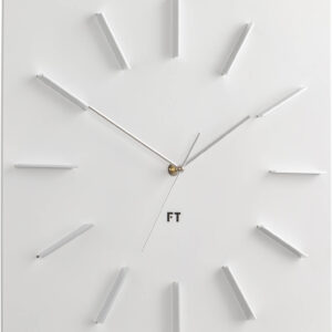 Future Time Square White FT1010WH - Future Time Hodinky -> Hodiny -> Nástěnné hodiny unisex