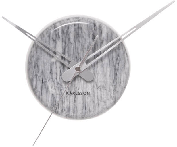 Karlsson Marble Dot KA5535GY - Karlsson Hodinky -> Hodiny -> Nástěnné hodiny unisex