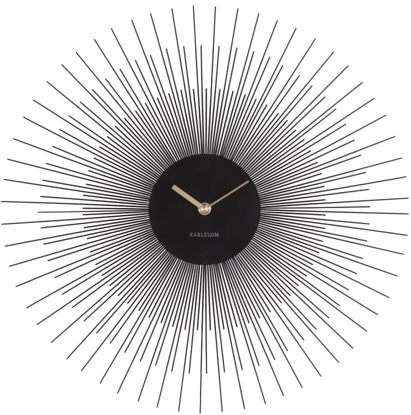 Karlsson Nástěnné hodiny KA5817BK - Karlsson Hodinky -> Hodiny -> Nástěnné hodiny pro muže