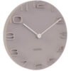 Karlsson Nástěnné hodiny KA5311GY - Karlsson Hodinky -> Hodiny -> Nástěnné hodiny unisex
