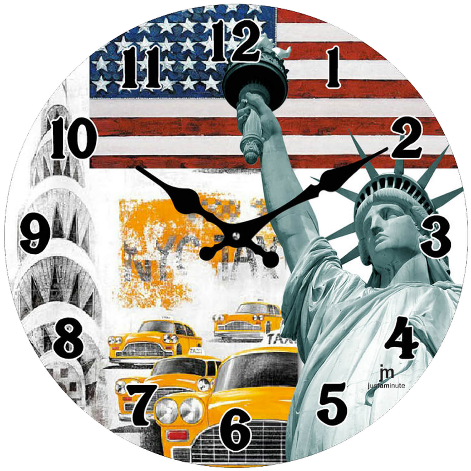 Lowell Nástěnné hodiny 14849 - Lowell Hodinky -> Hodiny -> Nástěnné hodiny unisex