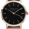 Rosefield The Tribeca Black Rosegold - Rosefield Hodinky -> Módní hodinky pro ženy