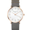 Rosefield The West Village Elephant Grey Rosegold - Rosefield Hodinky -> Klasické hodinky pro ženy