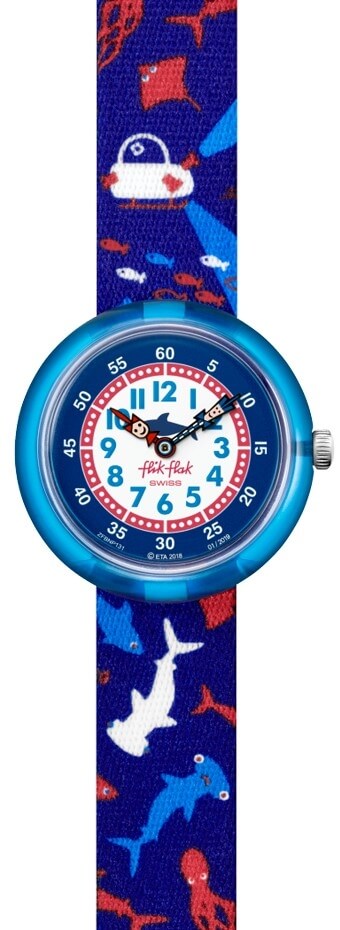 Flik Flak Flik Flak Deep Trip ZFBNP131 - Flik Flak Hodinky -> Módní hodinky dětské unisex