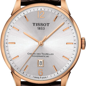 Tissot T-Classic Chemin des Tourelles Powermatic 80 T099.407.36.037.00 - Tissot Hodinky -> Klasické hodinky pro muže