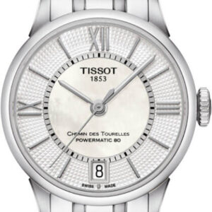 Tissot T-Classic Chemin des Tourelles Powermatic 80 T099.207.11.118.00 - Tissot Hodinky -> Luxusní hodinky pro ženy