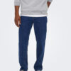 Edge Jeans ONLY & SONS Modrá