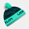 Boy's Gametime Pom Čepice dětská Under Armour Zelená