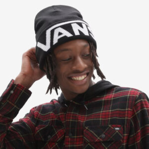 Drop V Tall Cuff Čepice Vans Černá