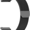 4wrist Milánský tah - Černý 22 mm - 4wrist Hodinky -> Řemínky pro ženy