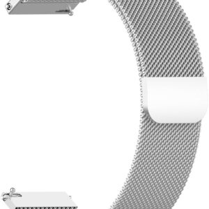4wrist Milánský tah - Stříbrný 22 mm - 4wrist Hodinky -> Řemínky pro ženy
