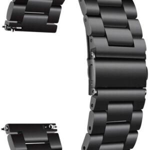4wrist Ocelový tah - Černý 22 mm - 4wrist Hodinky -> Řemínky pro ženy