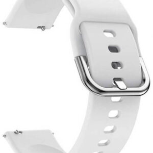 4wrist Silikonový řemínek - Bílý 22 mm - 4wrist Hodinky -> Řemínky pro ženy