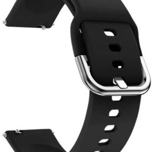 4wrist Silikonový řemínek - Černý 22 mm - 4wrist Hodinky -> Řemínky pro ženy