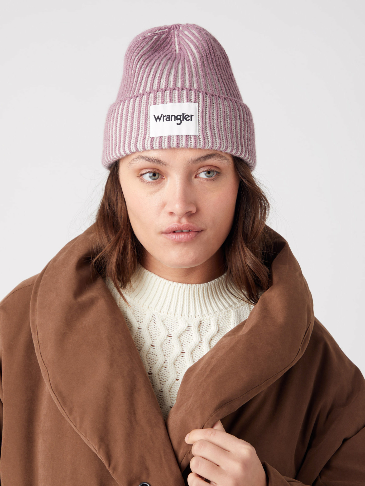 Čepice Wrangler Fialová