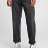 GapfFex Relaxed Taper Washwell Jeans GAP Šedá