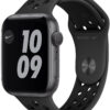 Apple Watch Nike Series 6 44mm vesmírně šedý hliník s antracitovým/černým sportovním řemínkem Nike - Apple Hodinky -> SmartWatch pro ženy