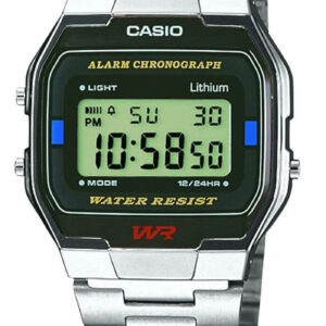 Casio Collection Retro Vintage A163WA-1QES (007) - Casio Hodinky -> Klasické hodinky pro muže