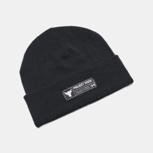 UA Project Rock Čepice Under Armour Černá