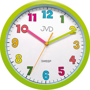 JVD Nástěnné hodiny s tichým chodem HA46.4 - JVD Hodinky -> Hodiny -> Nástěnné hodiny pro děti