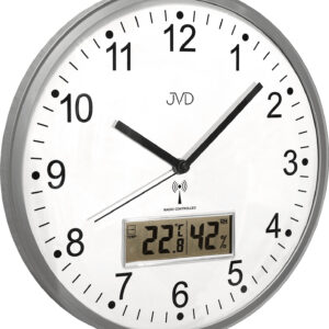 JVD Rádiem řízené nástěnné hodiny RH78.1 - JVD Hodinky -> Hodiny -> Nástěnné hodiny unisex