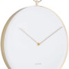 Karlsson Hook KA5765WH - Karlsson Hodinky -> Hodiny -> Nástěnné hodiny unisex