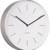 Karlsson Minimal KA5732WH - Karlsson Hodinky -> Hodiny -> Nástěnné hodiny unisex
