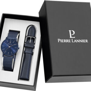 Pierre Lannier Dárkový set Cityline 378B466 - Pierre Lannier Hodinky -> Analogové hodinky male