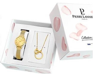 Pierre Lannier Dárkový set Nova 355D548 - Pierre Lannier Hodinky -> Analogové hodinky pro ženy