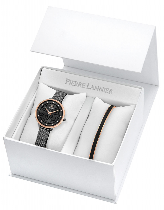 Pierre Lannier SET Eolia + náramek 358G988 - Pierre Lannier Hodinky -> Analogové hodinky pro ženy