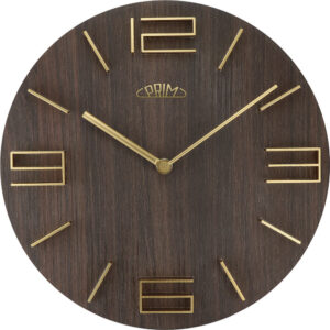 Prim Nástěnné hodiny Timber Breezy II E01P.4083.54 - Prim Hodinky -> Hodiny -> Nástěnné hodiny unisex