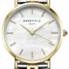 Rosefield The Upper East Side White Pearl Bicolor - Rosefield Hodinky -> Klasické hodinky pro ženy