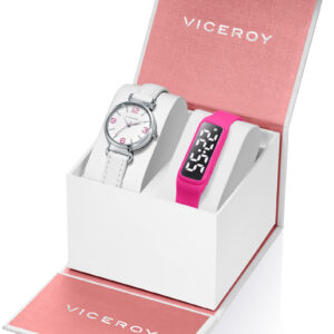 Viceroy SET dětské hodinky Sweet + fitness náramek 461132-05 - Viceroy Hodinky -> Analogové hodinky pro děti