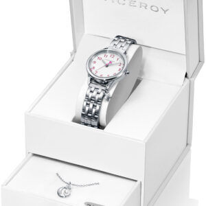 Viceroy SET dětské hodinky Sweet + náhrdelník 461130-05 - Viceroy Hodinky -> Analogové hodinky pro děti