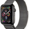 4wrist Ocelový milánský tah pro Apple Watch - Grafitový 42/44/45 mm - 4wrist Hodinky -> Řemínky pro ženy