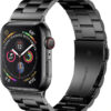 4wrist Ocelový tah pro Apple Watch - Černý 42/44/45 mm - 4wrist Hodinky -> Řemínky pro ženy