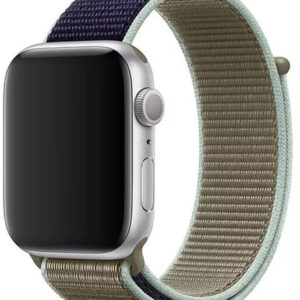 4wrist Provlékací sportovní řemínek pro Apple Watch - Khaki 42/44/45 mm - 4wrist Hodinky -> Řemínky pro muže