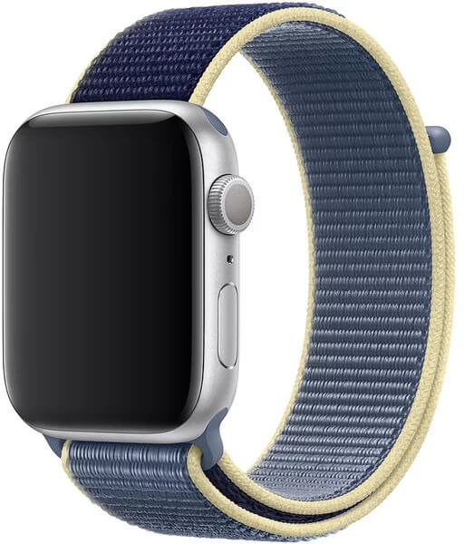 4wrist Provlékací sportovní řemínek pro Apple Watch - Seversky modrý 42/44/45 mm - 4wrist Hodinky -> Řemínky pro muže