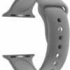 4wrist Silikonový řemínek pro Apple Watch - Šedý 42/44/45 mm - M/L - 4wrist Hodinky -> Řemínky pro ženy