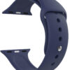 4wrist Silikonový řemínek pro Apple Watch - Tmavě modrý 42/44/45 mm - M/L - 4wrist Hodinky -> Řemínky pro ženy