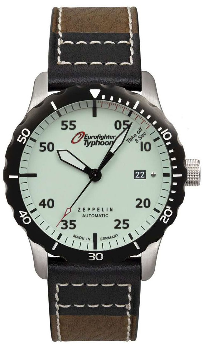 Zeppelin Eurofighter Automatic 7268-5 - Zeppelin Hodinky -> Analogové hodinky male