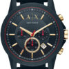 Armani Exchange Black Tech Sport Chrono AX1335 - Armani Exchange Hodinky -> Analogové hodinky male