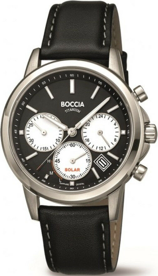Boccia Titanium Solar 3742-01 - Boccia Titanium Hodinky -> Analogové hodinky male