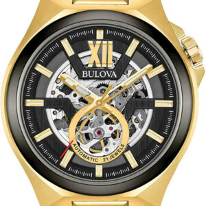 Bulova Maquina Automatic 98A178 - Bulova Hodinky -> Analogové hodinky male